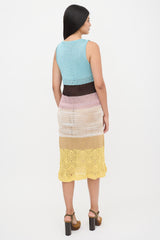 Missoni Knit Colour Block Dress