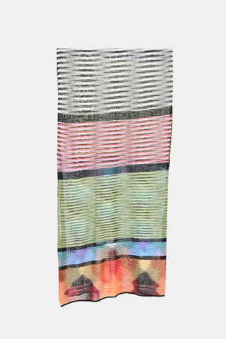 Missoni Knit Multi Stripe Scarf
