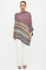 Missoni M Striped One Sleeve Top