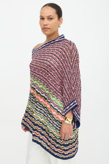 Missoni M Striped One Sleeve Top