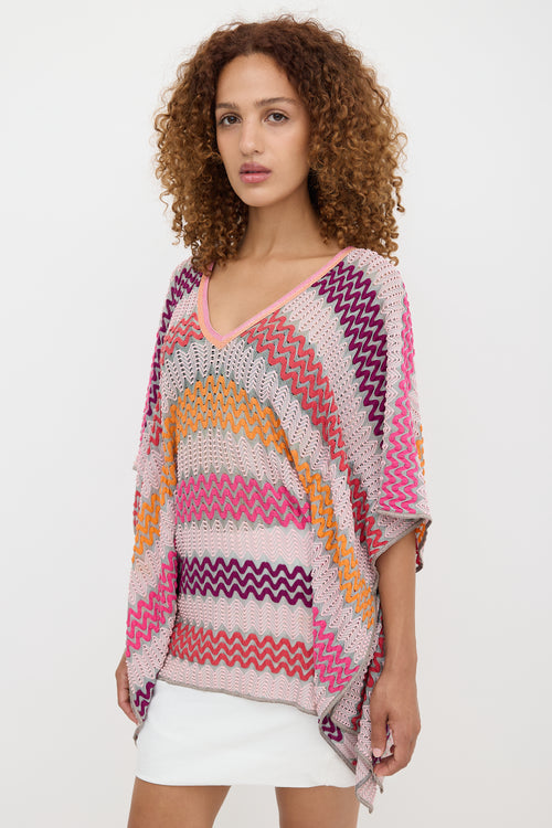 Missoni Mare Pointelle Knit Top