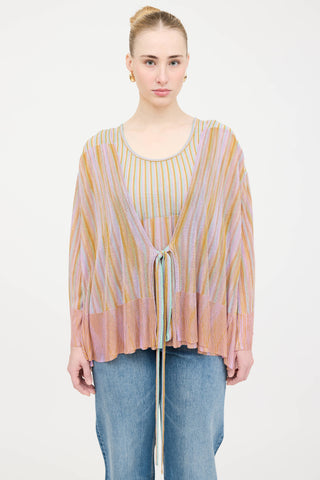 Missoni Metallic Striped Co-Ord Set
