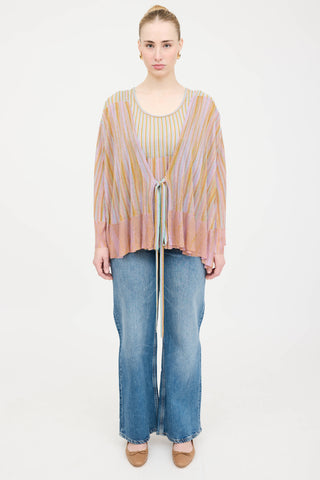 Missoni Metallic Striped Co-Ord Set