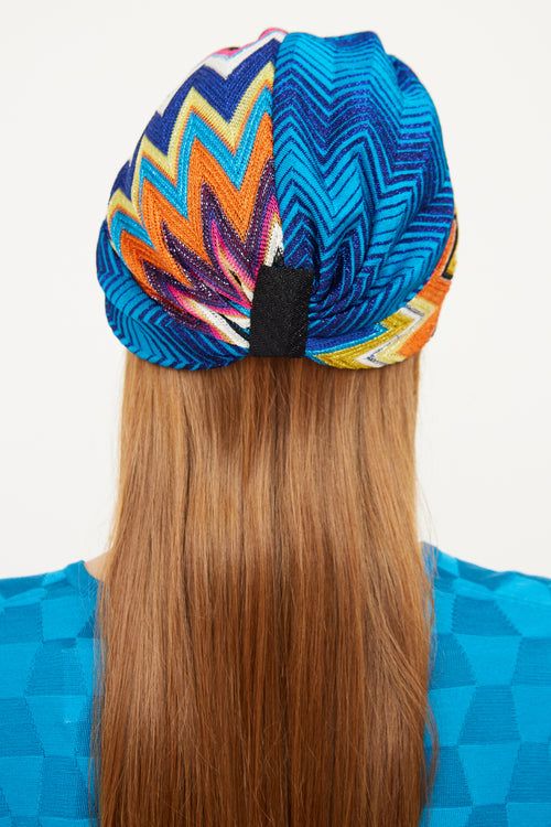 Missoni Multi Colour Woven Head Wrap