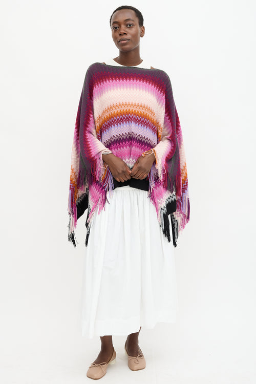 Missoni Knit Chevron Shawl