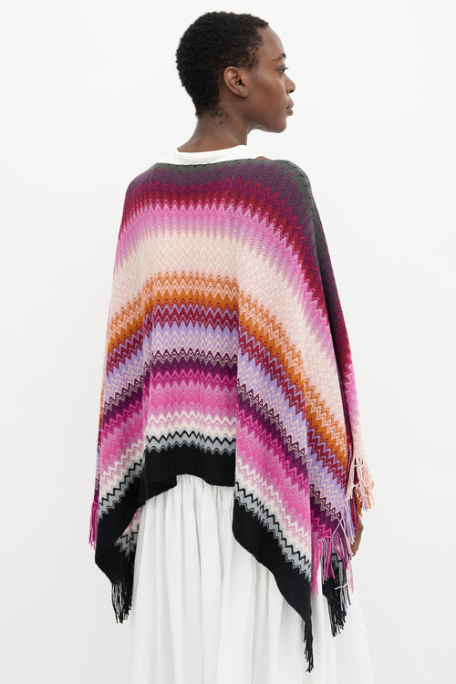 Missoni Knit Chevron Shawl