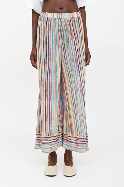 Mare Metallic Stripe Pants
