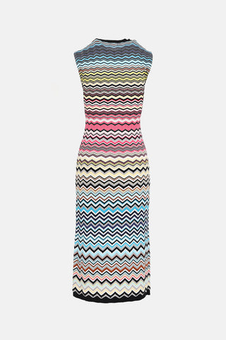MissoniKnit Zig Zag Dress