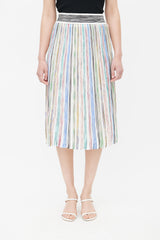 Missoni Multicolour Stripe Knit Skirt
