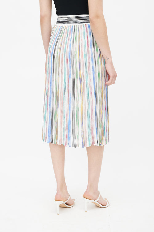 Missoni Multicolour Stripe Knit Skirt