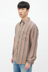 Missoni Multicolour Striped Woven Shirt