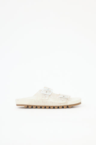 Missoni PVC Printed Buckle Slide