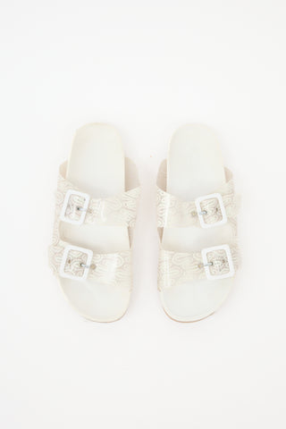 Missoni PVC Printed Buckle Slide