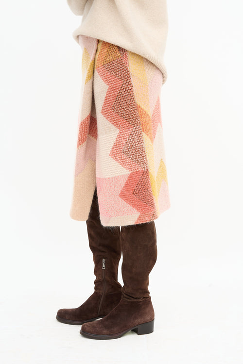 Missoni Knit Wrap Skirt