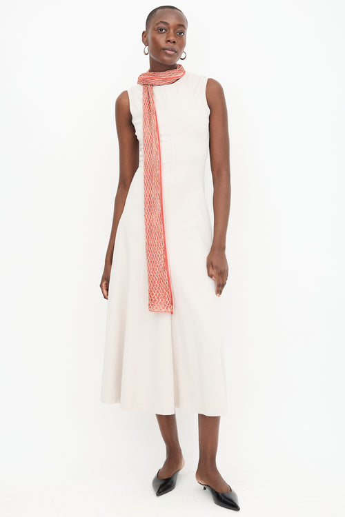 Missoni Crochet Mesh Scarf