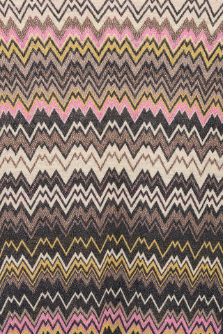 Missoni Cream & Multicolour Wool Striped Scarf