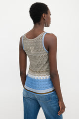 Missoni Pointelle Jacquard Knit Top