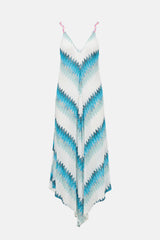 Missoni Pointelle Knit Chevron Dress
