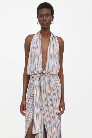 Missoni Knit Halter Dress