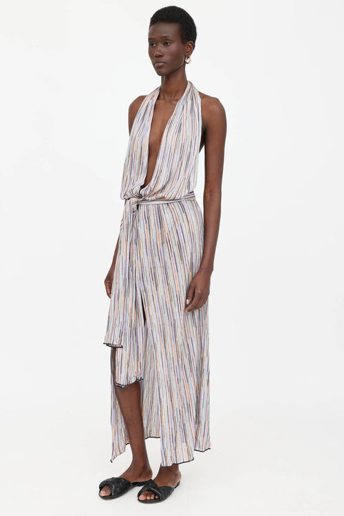 Missoni Knit Halter Dress