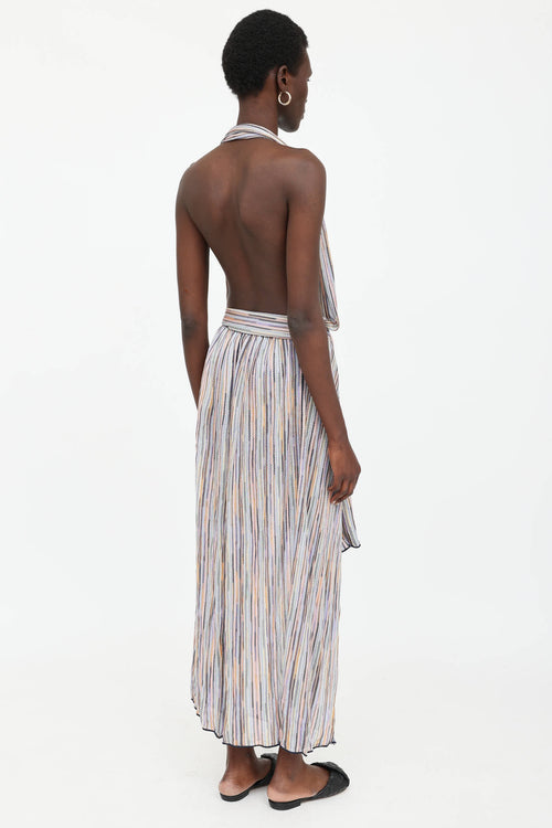 Missoni Knit Halter Dress