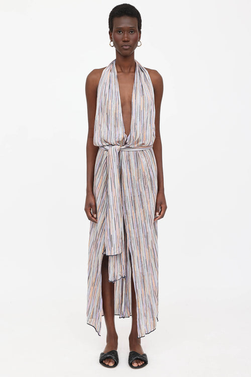 Missoni Knit Halter Dress