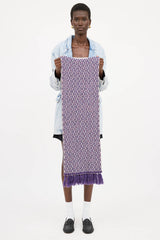 Missoni Wool Geometric Fringe Scarf
