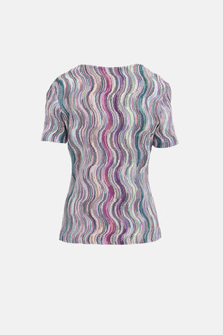 Missoni Wave Knit T-Shirt