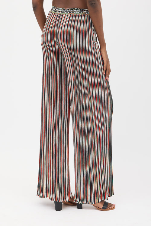 Missoni Rib Knit Striped Pant