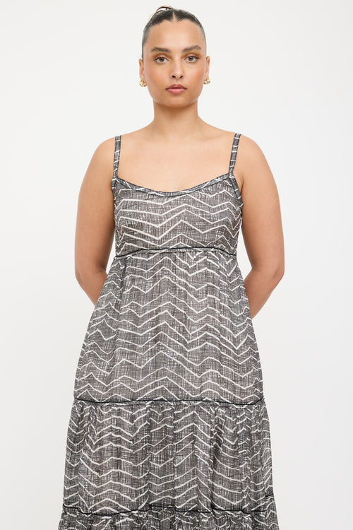 Missoni Silk Patterned Maxi Dress