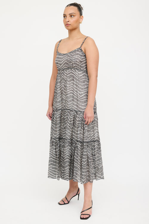 Missoni Silk Patterned Maxi Dress