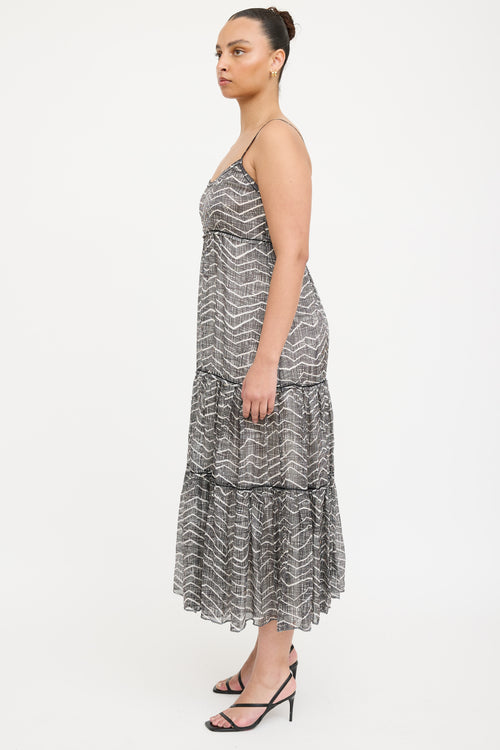 Missoni Silk Patterned Maxi Dress