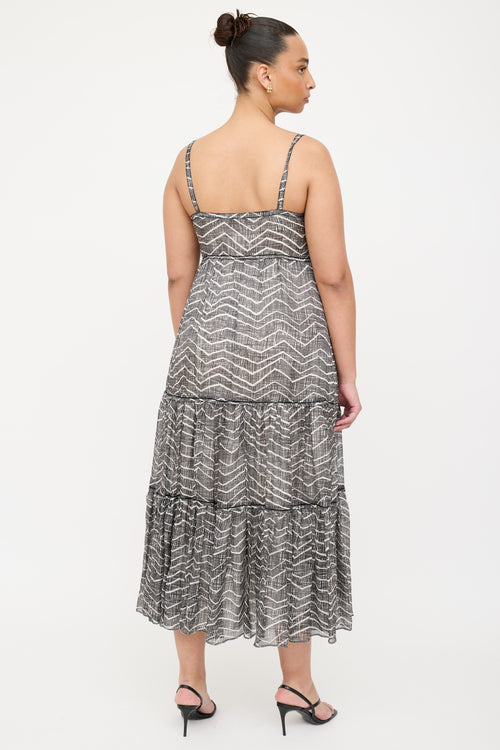 Missoni Silk Patterned Maxi Dress