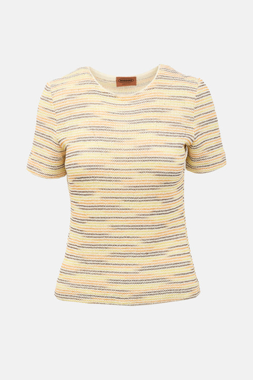 Missoni Stripe Knit Top