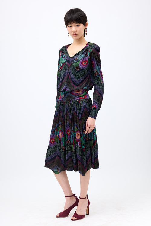Missoni Vintage Silk Co-Ord Set