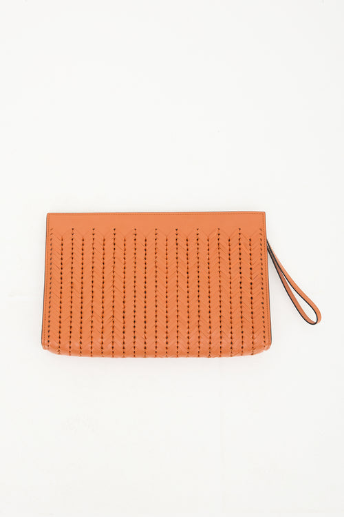Missoni Woven Leather Clutch