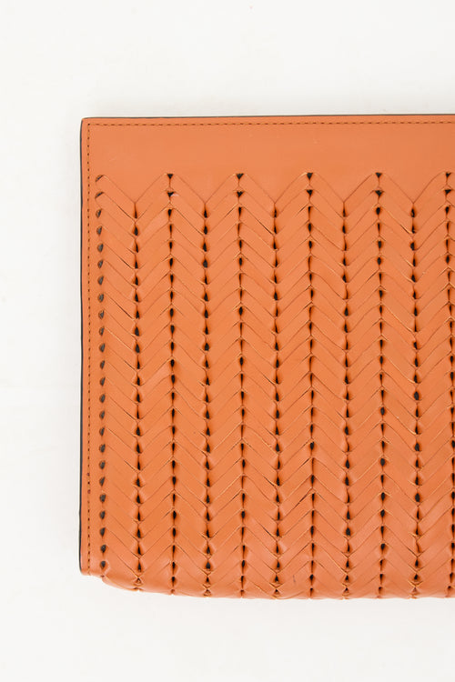 Missoni Woven Leather Clutch