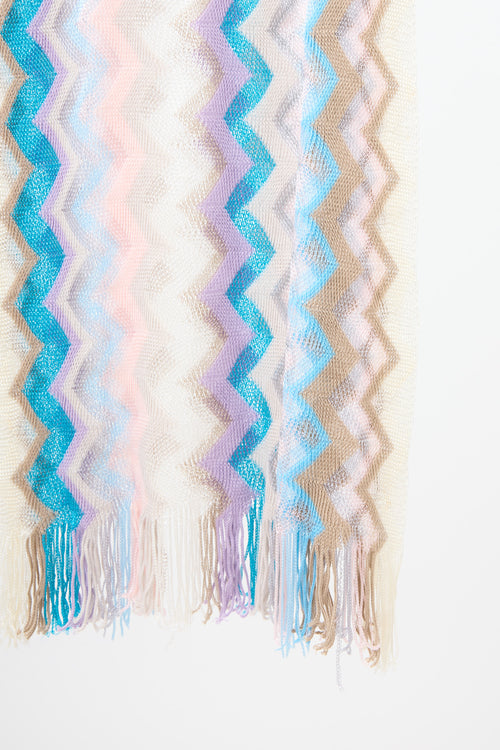 Missoni Zig Zag Knit Scarf