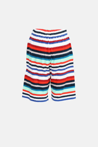 Missoni Terry Spugna Zig Zag Shorts
