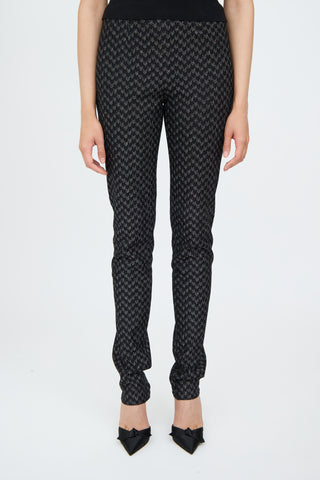 Missoni Black & Silver Knit Pant