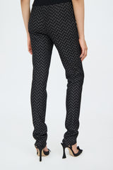 Missoni Black & Silver Knit Pant