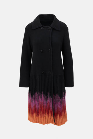 Missoni Wool Double Breasted Coat