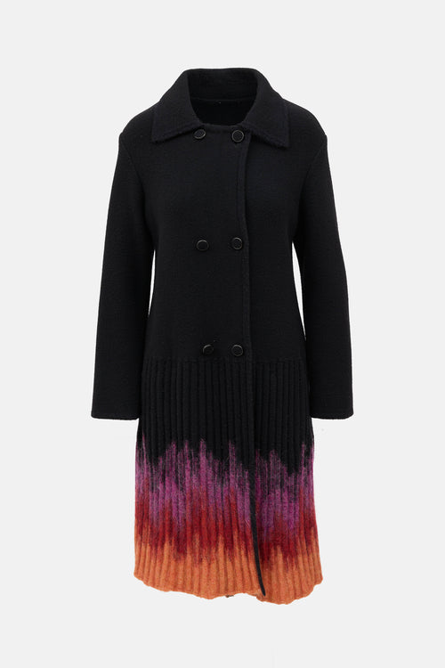 Missoni Wool Double Breasted Coat