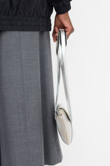 Miu Miu 2000s Mesh & Metallic Leather Bag