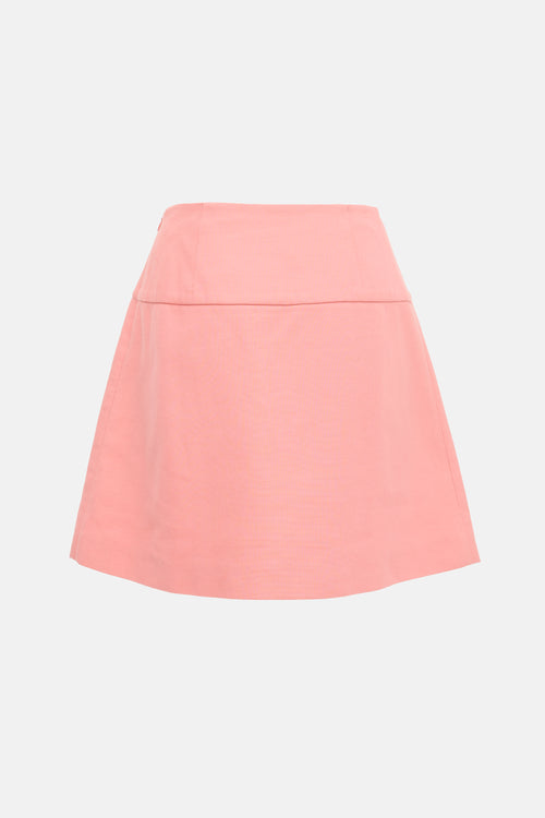 Miu Miu 2007 Pleated Mini Skirt