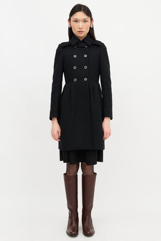 Miu Miu 2011 Wool A-Line Coat