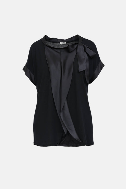 Miu Miu 2012 Neck Tie T-Shirt