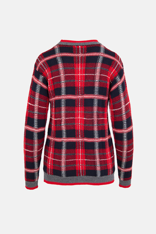 Miu Miu 2015 Wool Plaid Sweater