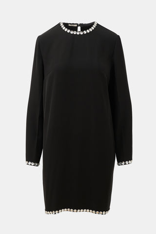 Miu Miu 2018 Embellished Shift Dress
