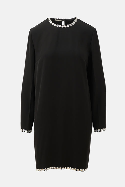 Miu Miu 2018 Embellished Shift Dress